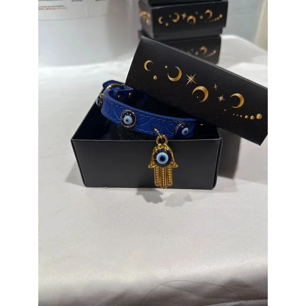 Evil Eye Pet Collar Size Small